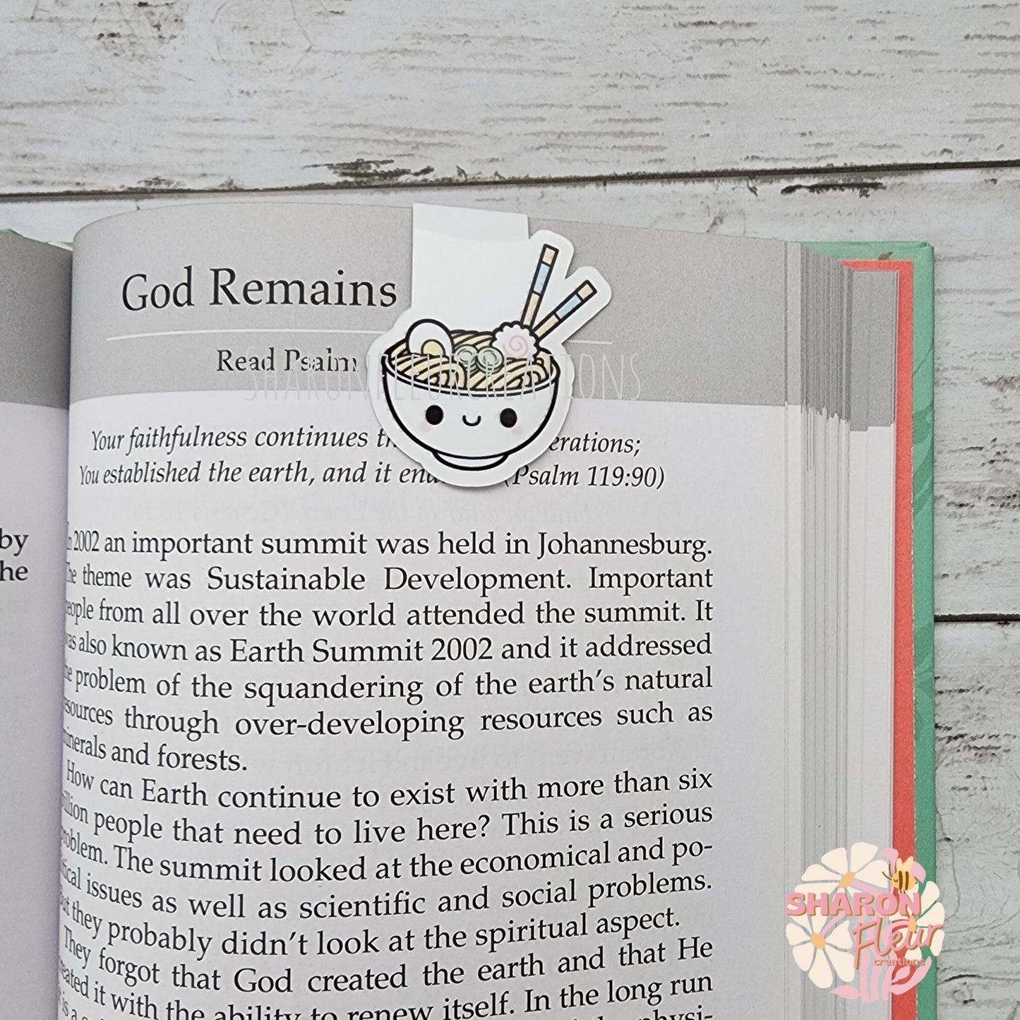 Ramen Magnetic Bookmark