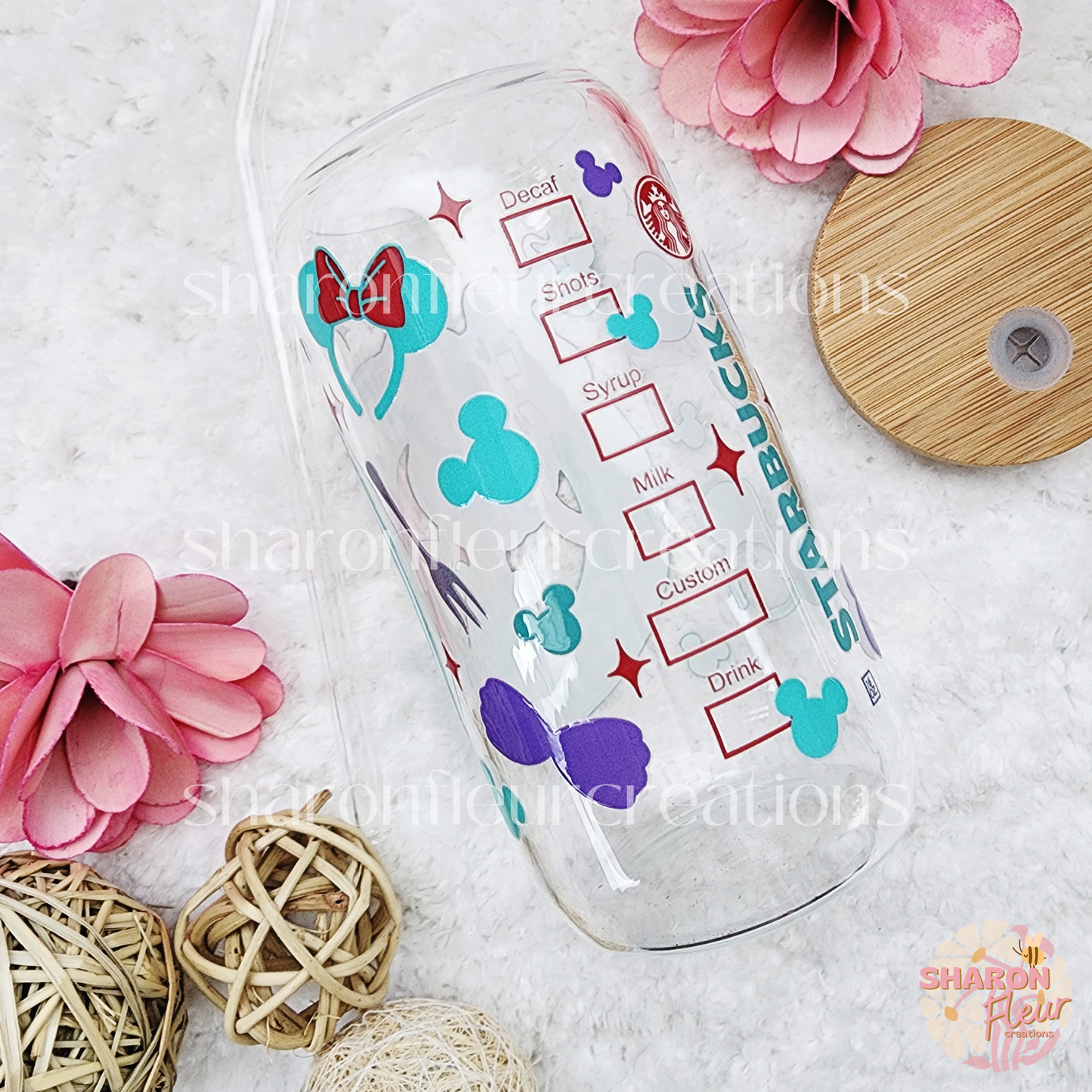 Little Mermaid SB Coffee Glass Cup