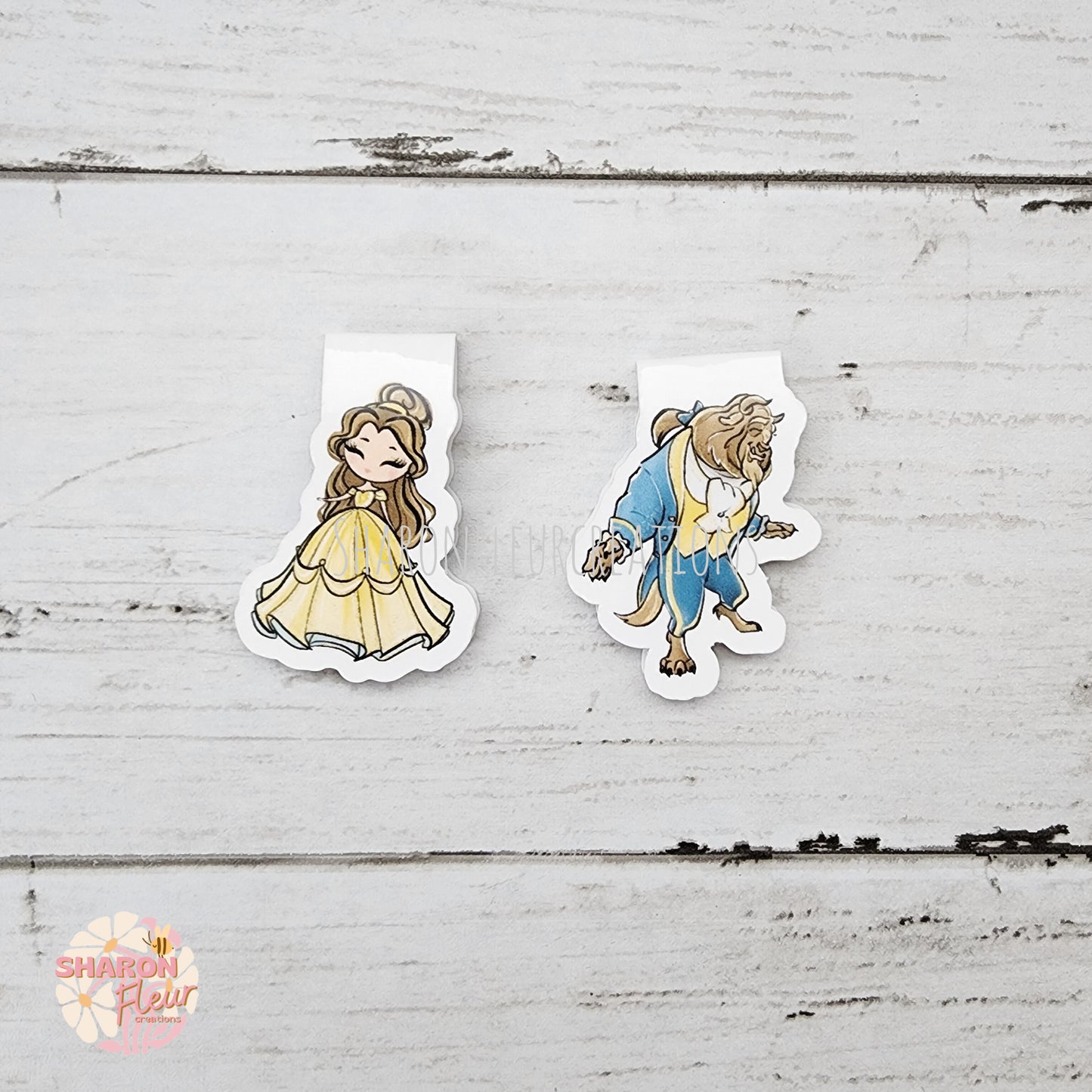 Beauty and The Beast Magnetic Bookmark