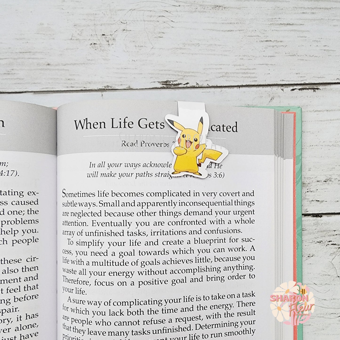 Pikachu Magnetic Bookmark