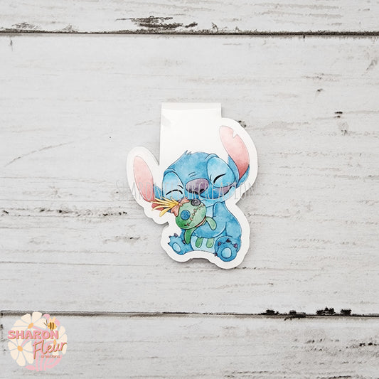 Stitch with Scrump Magnetic Bookmark